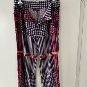 Hale Bob playful straight leg pants